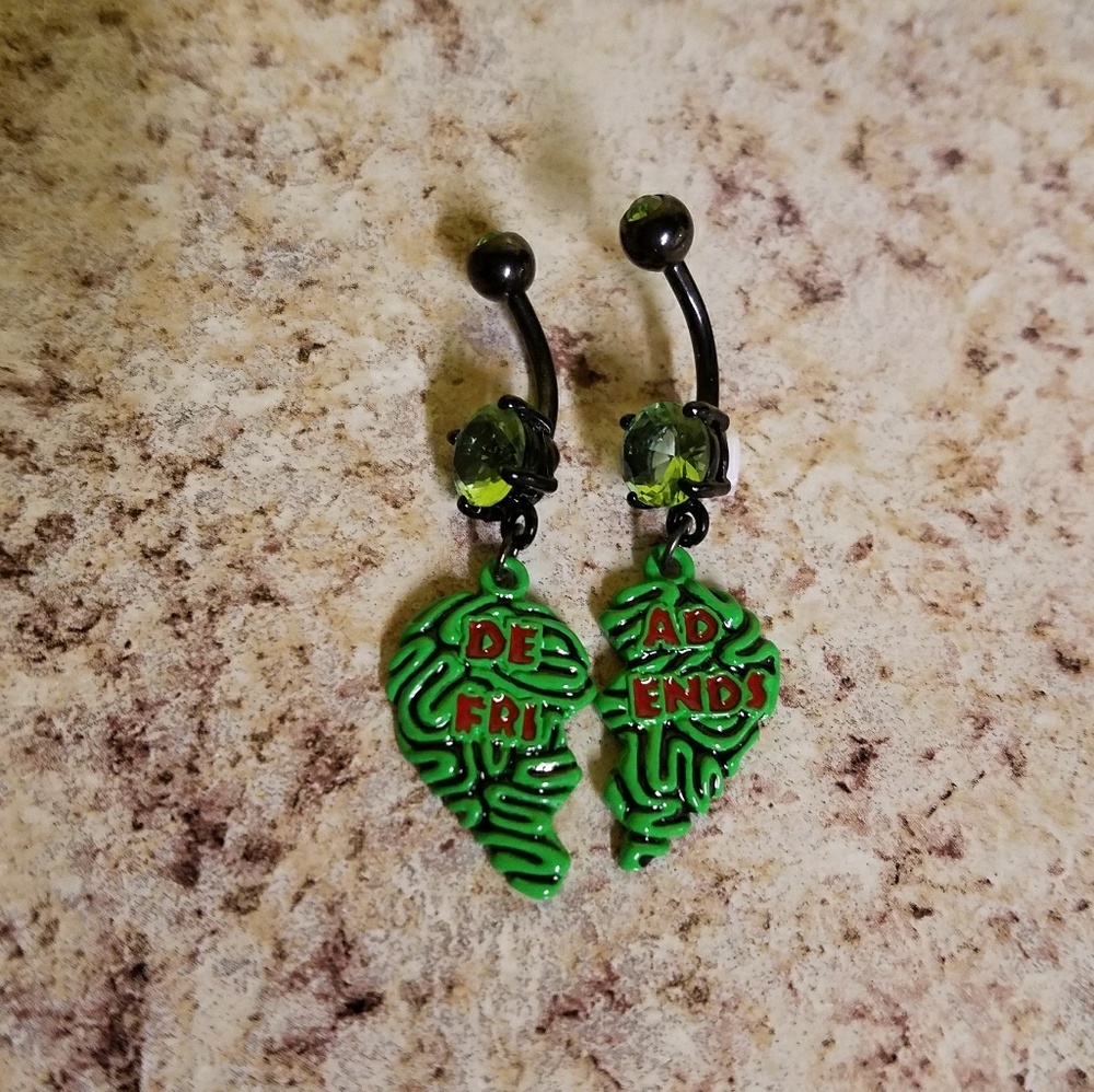 Best Friends Belly Ring Set